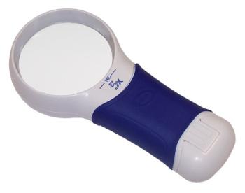 ATMAX Illuminated Auto-Touch Hand Magnifier
